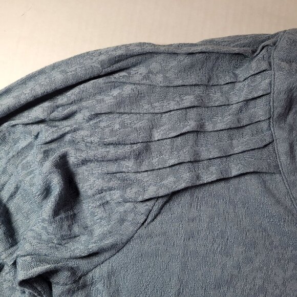 The Muses Lounge Ruched Long Sleeve Lightweight Cardigan Size XS - Picture 2 of 9